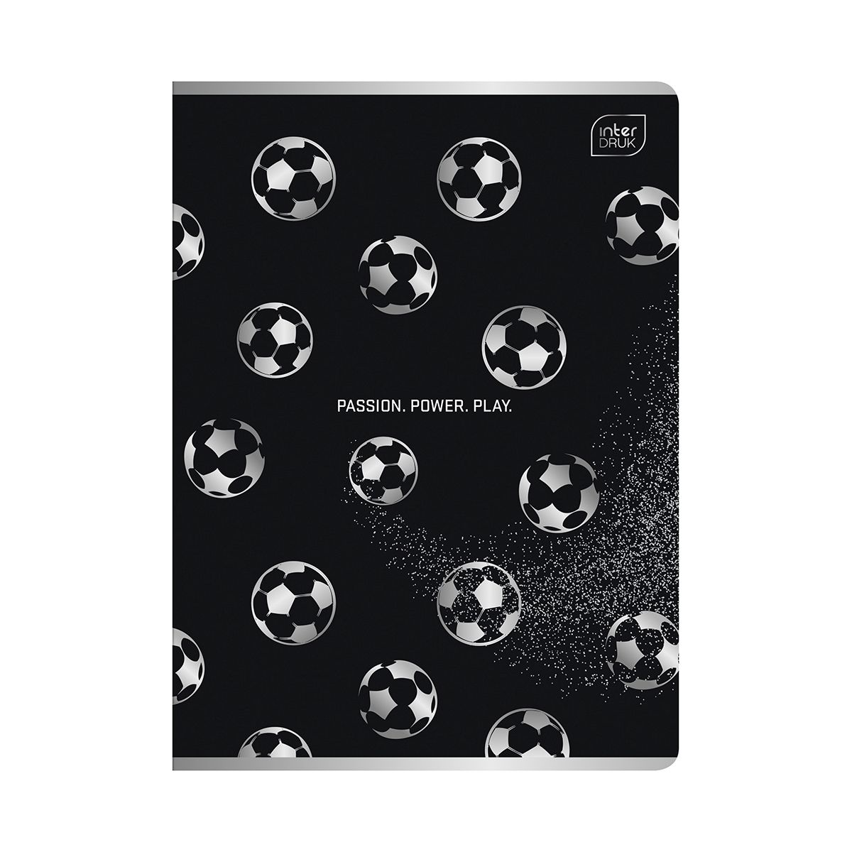 Zeszyt METALIC SPORT A5 60k. 70g linia Interdruk