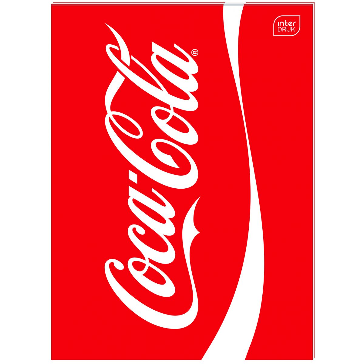 Zeszyt tematyczny COCA COLA MAT+UV A6 32k. krata Interdruk (do słówek)