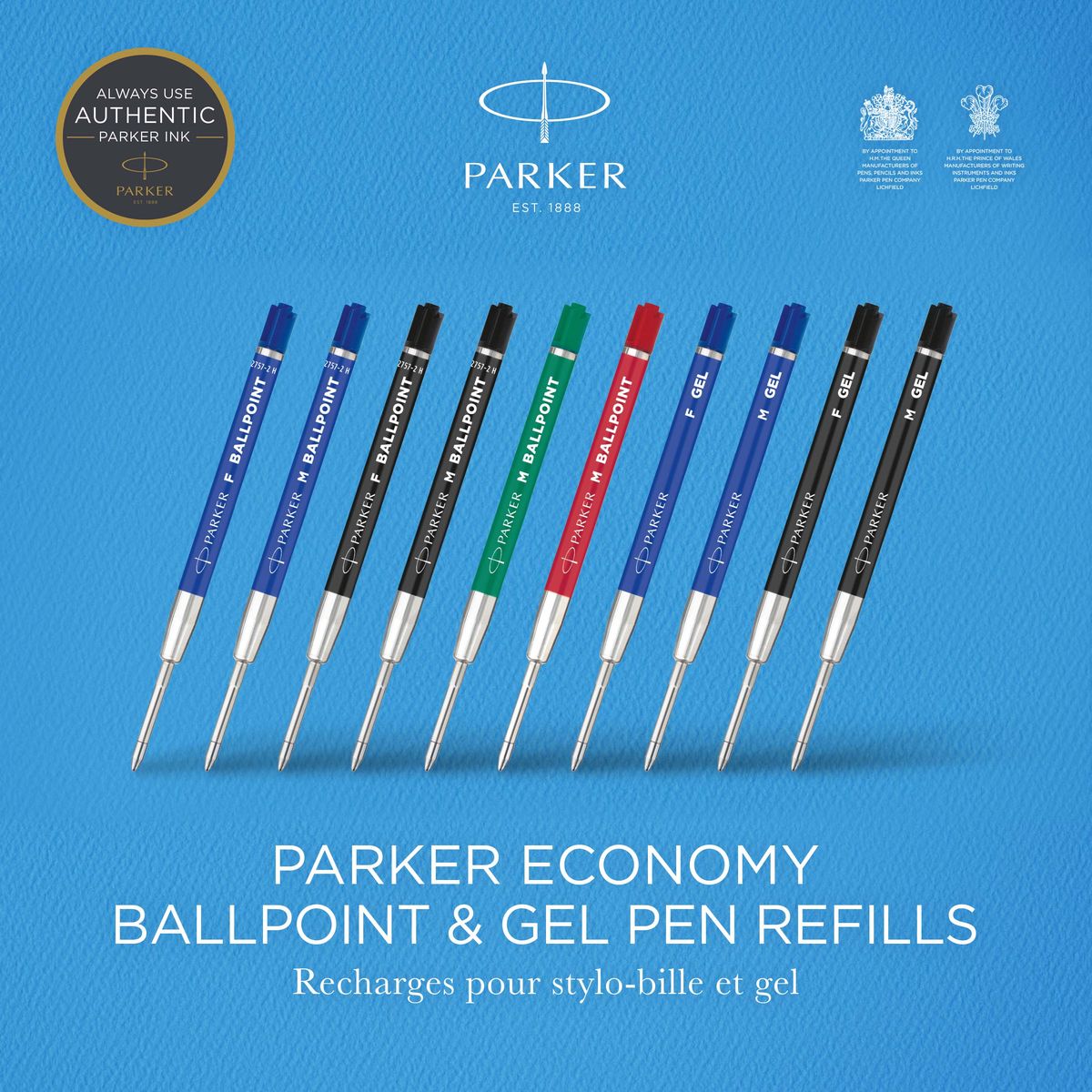 Wkład do długopisu Parker czarny Mmm (2166541)