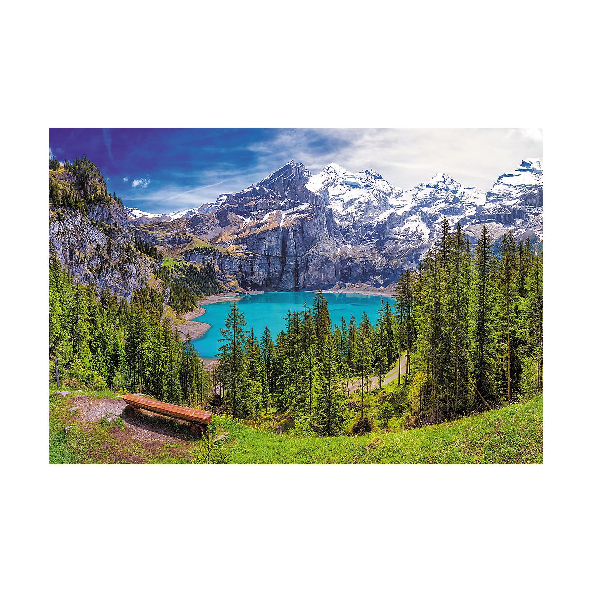 Puzzle Trefl Jezioro Oeschinen 1500 el. (26166)