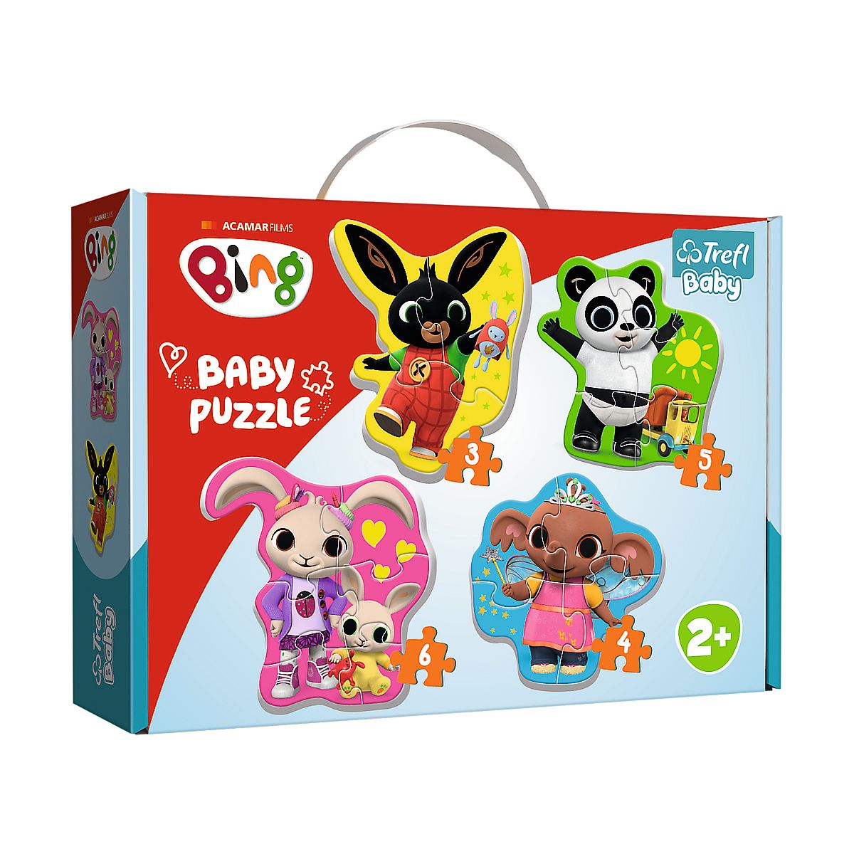 Puzzle Trefl puzzle baby classic Bing i przyjaciele 3, 4, 5, 6 el. (36085)