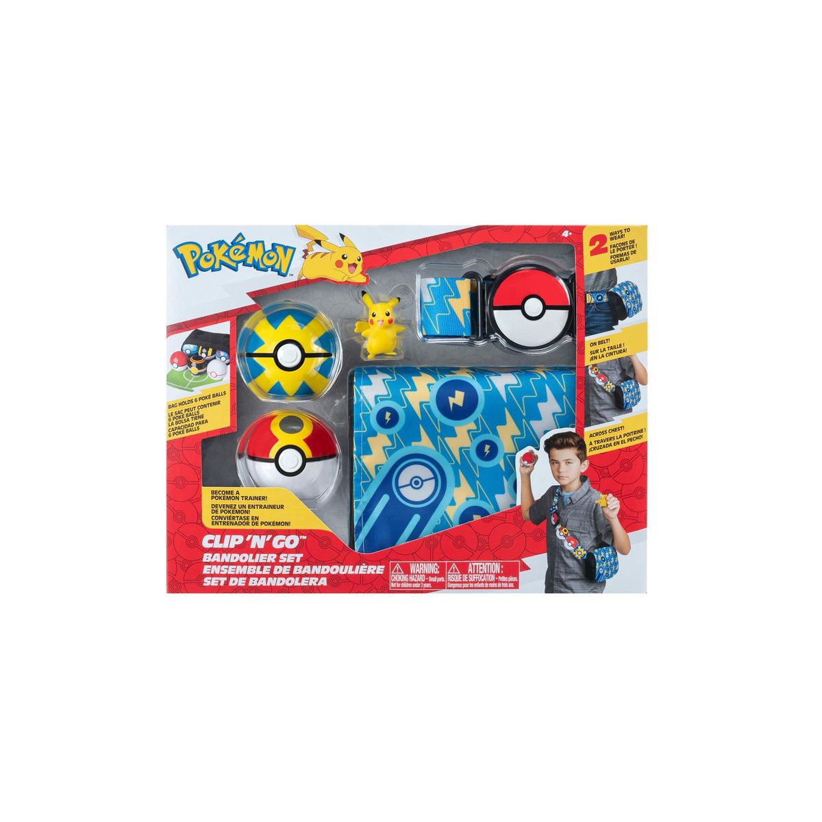 Figurka Orbico Sp. Z O.o. POKEMON Bandolier Set Pikachu Seria 4 (PKW3156)