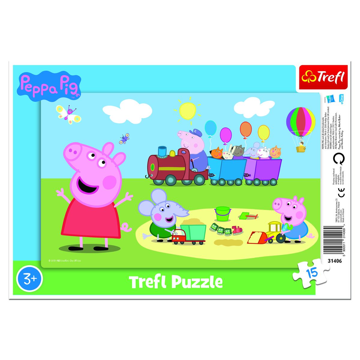 Puzzle Trefl 15 el. (31406)