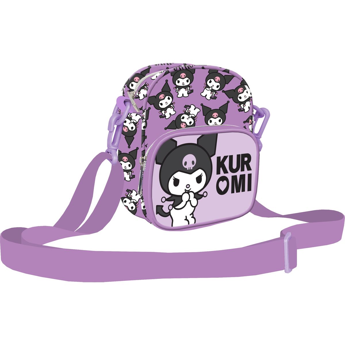 Torba na ramię Peppa KUROMI VIOLET St.Right