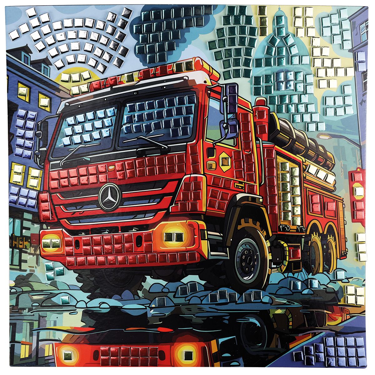 Mozaika straż pożarna Fun&Joy
