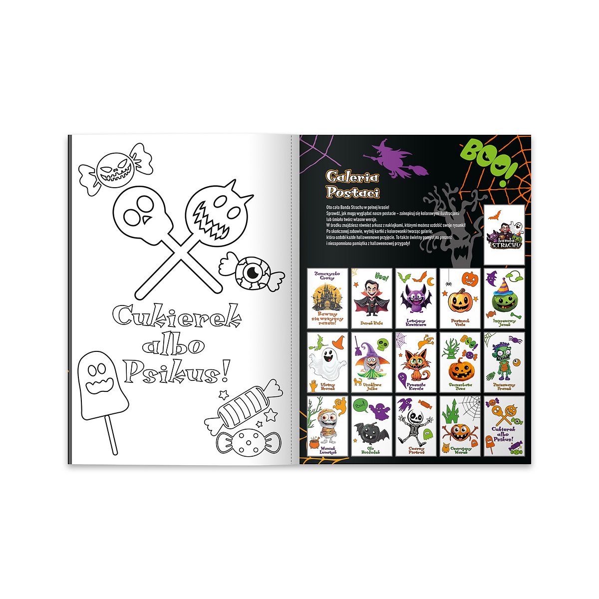 Kolorowanka Halloween A5 9510096 Herlitz (300024716)