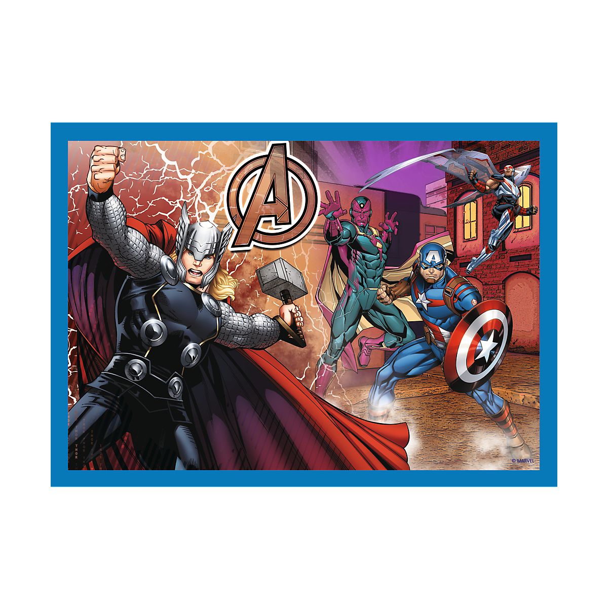 Puzzle Trefl Avengers 4w1 el. (34386)