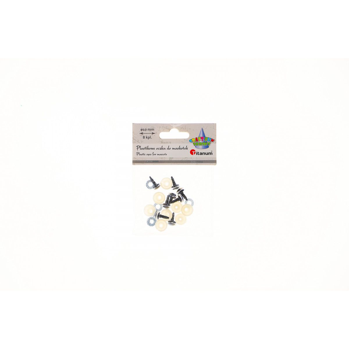 Oczka Craft-Fun Series do maskotek Titanum (25BR005)