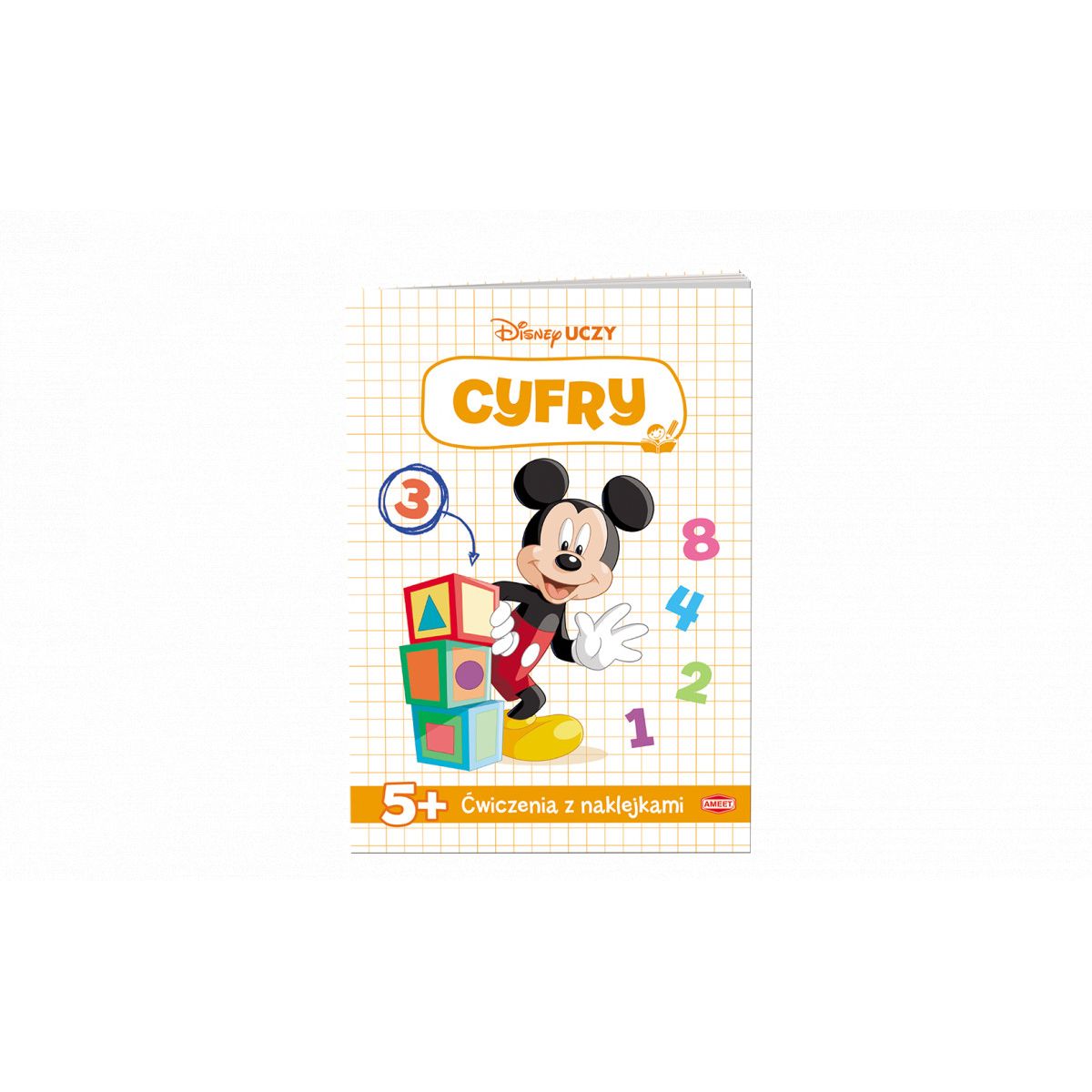 Książka dla dzieci Ameet DISNEY UCZY. CYFRY. MIKI (UDN 9308)