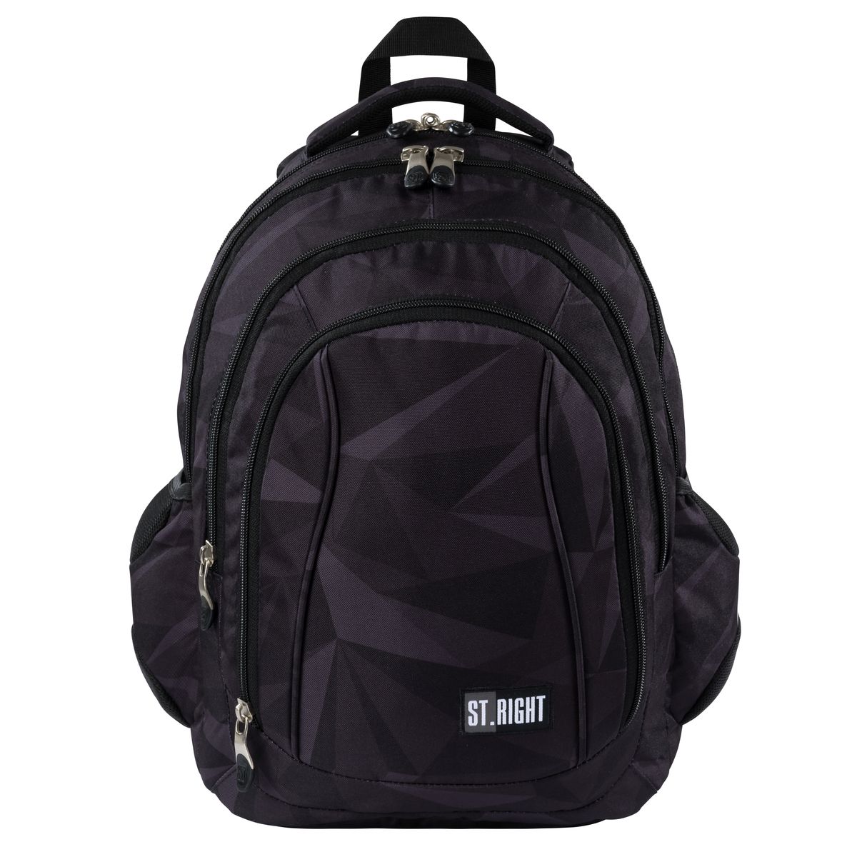 Plecak GEOMETRIC GREY 5903235673511 4-KOMORY St.Right (BP-04)