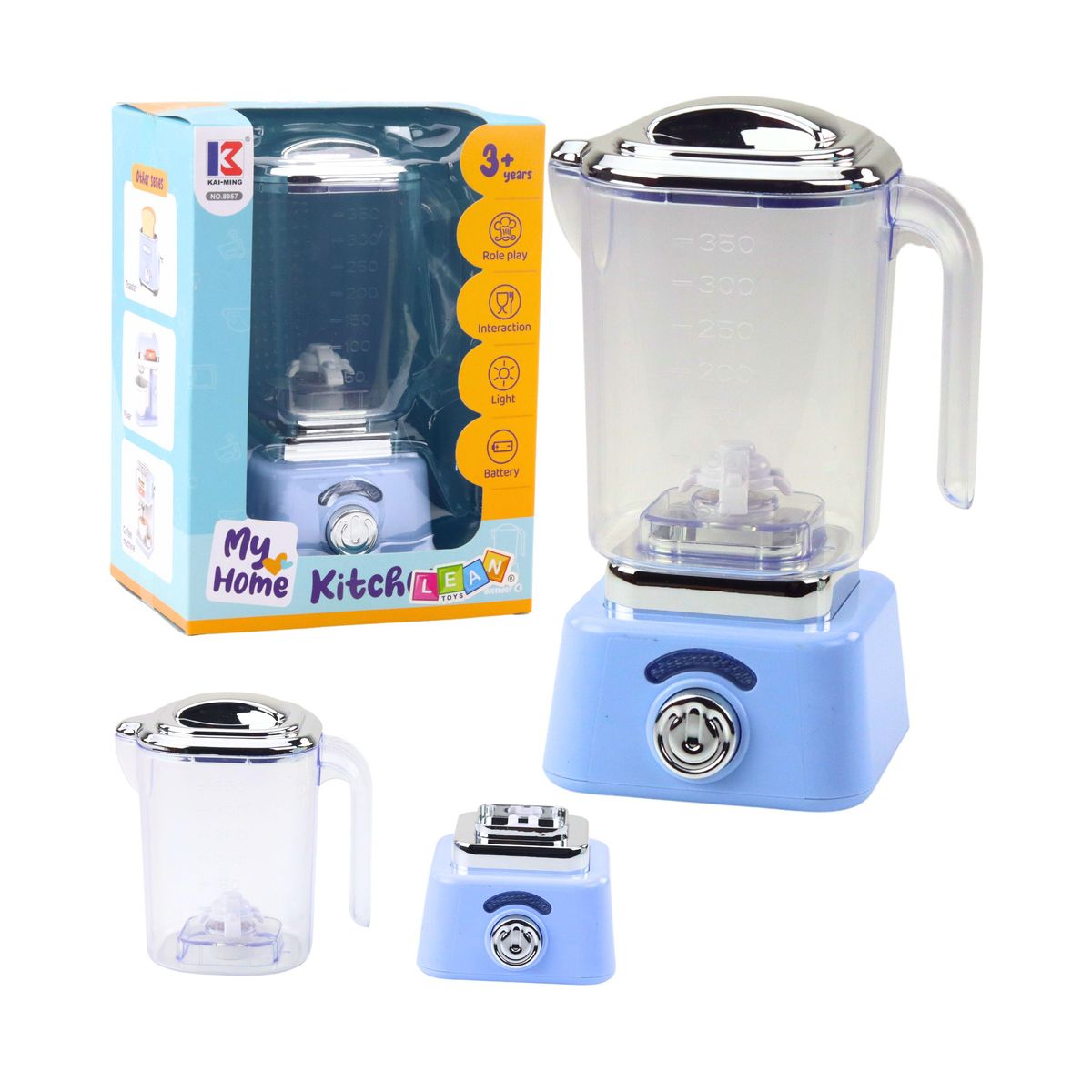 Mikser zabawkowy blender na baterie Lean (24418)