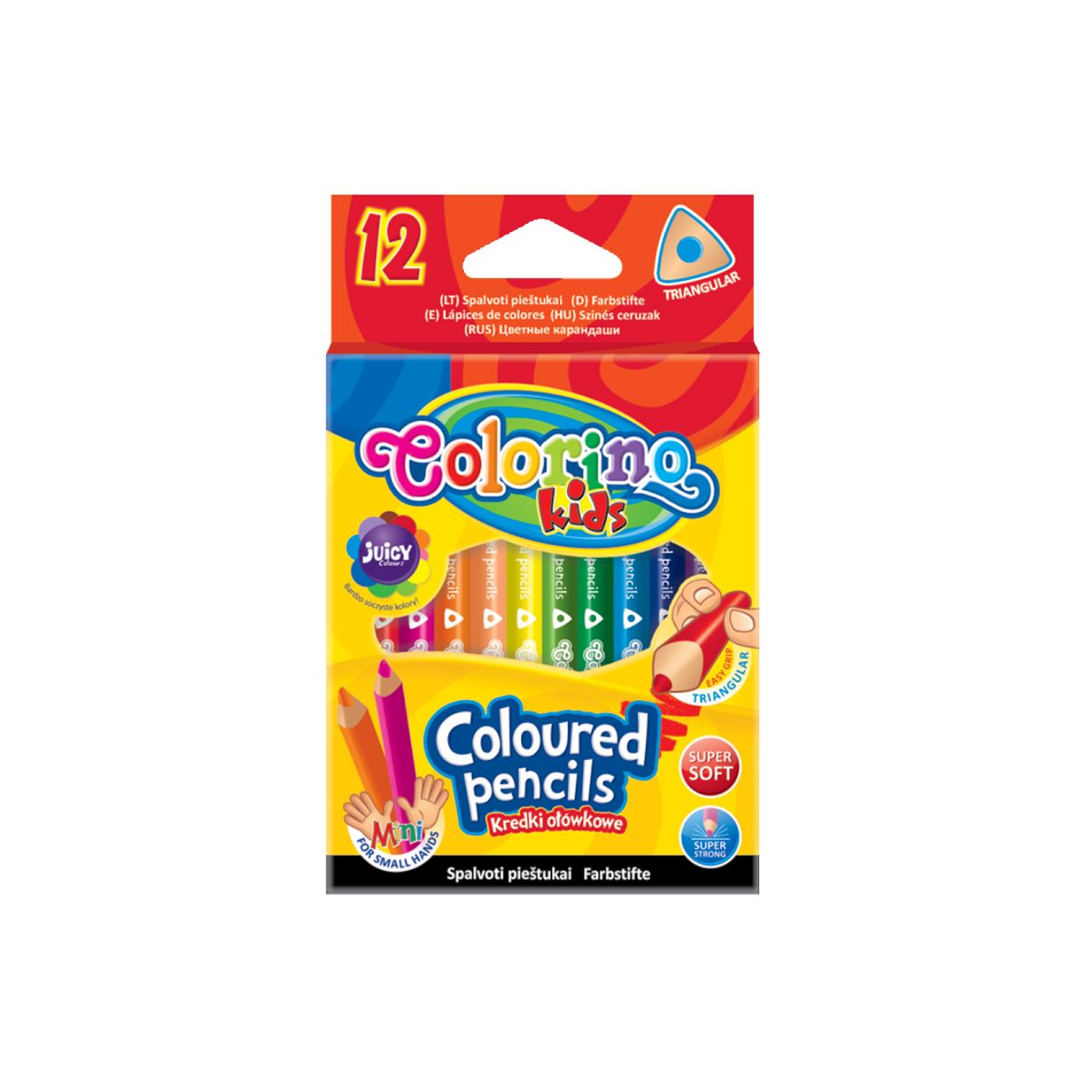 Kredki ołówkowe Pati Colorino 12 kol. (33077)