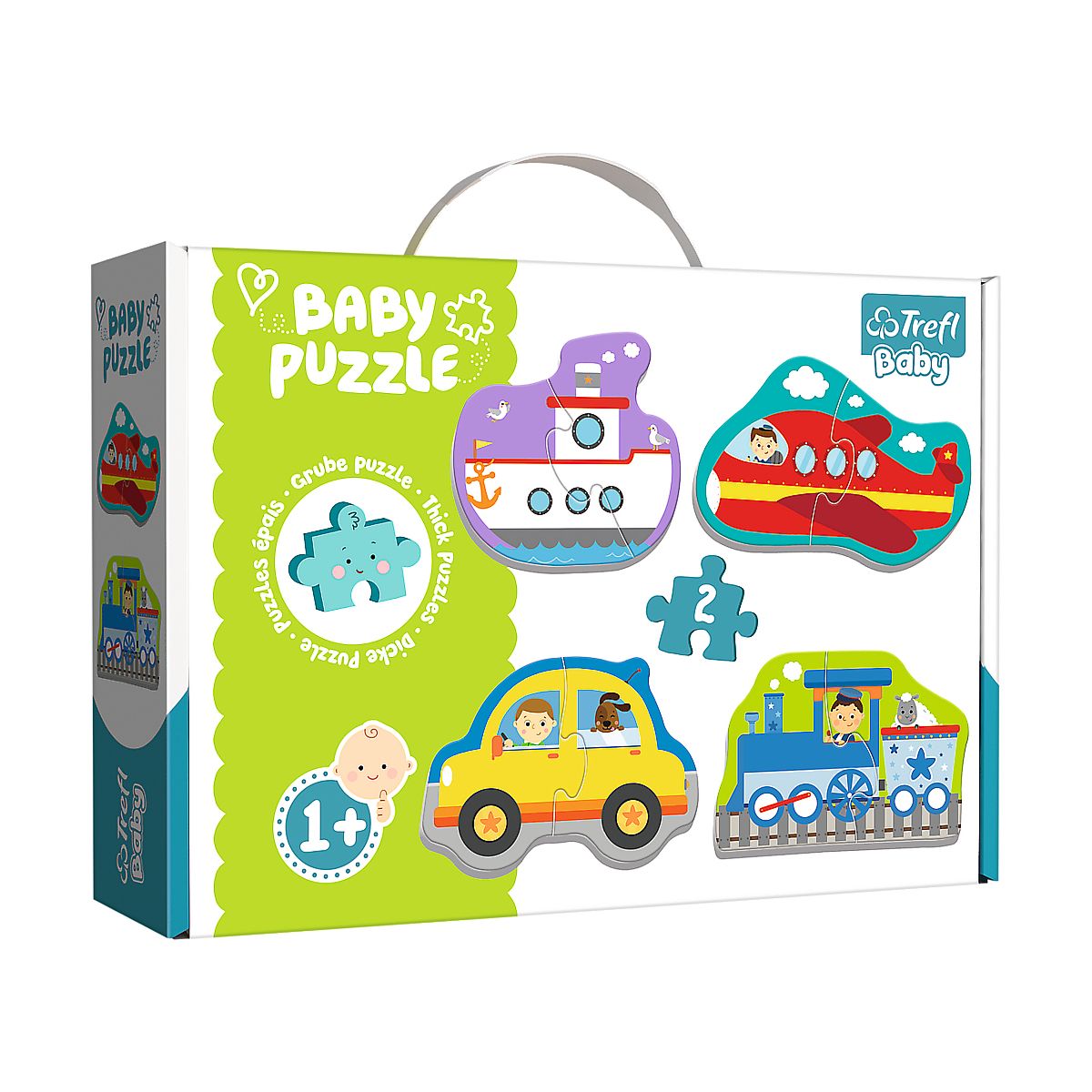 Puzzle Trefl puzzle baby classic pojazdy 2 el. (36075)