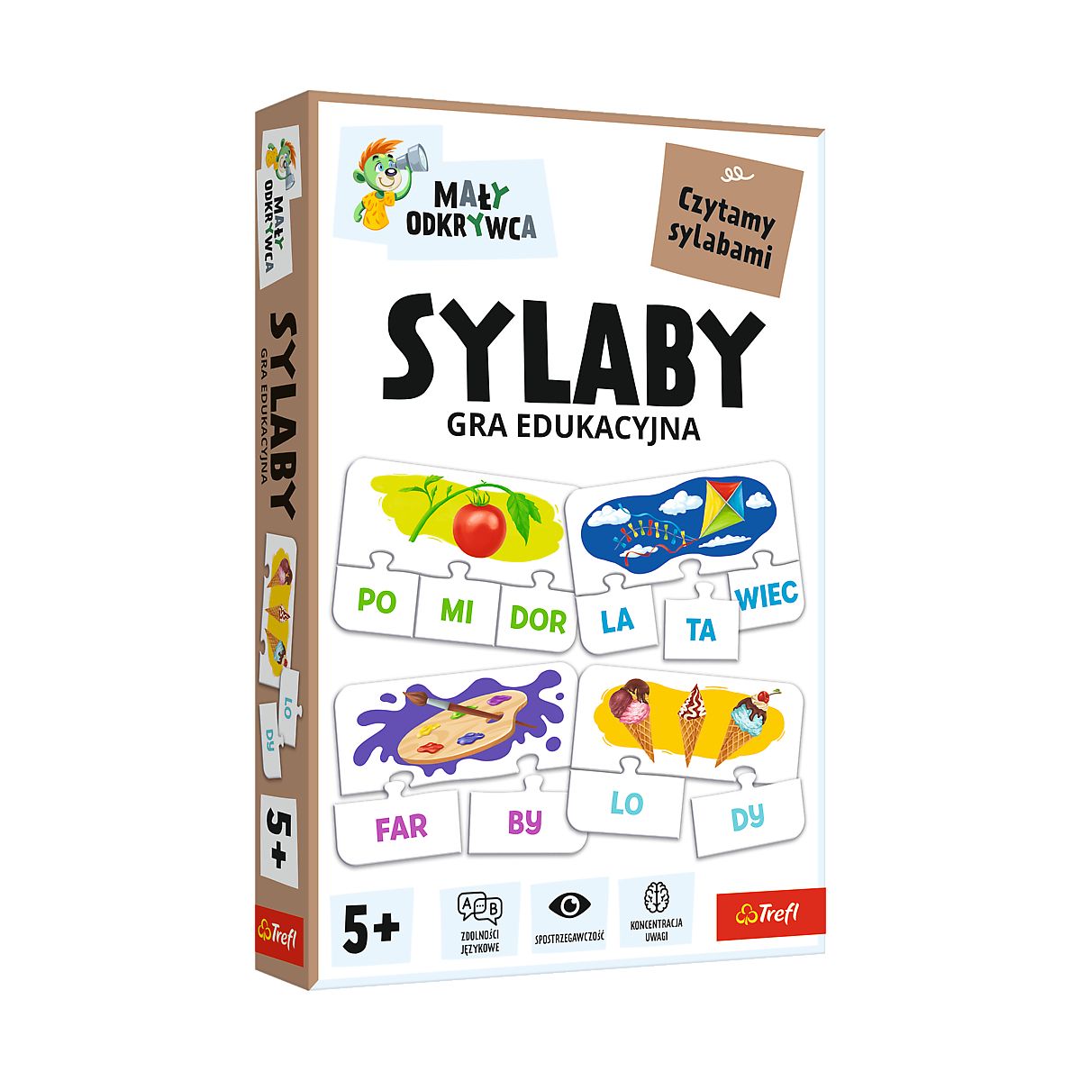 Gra edukacyjna Trefliki Sylaby Trefl (02813)