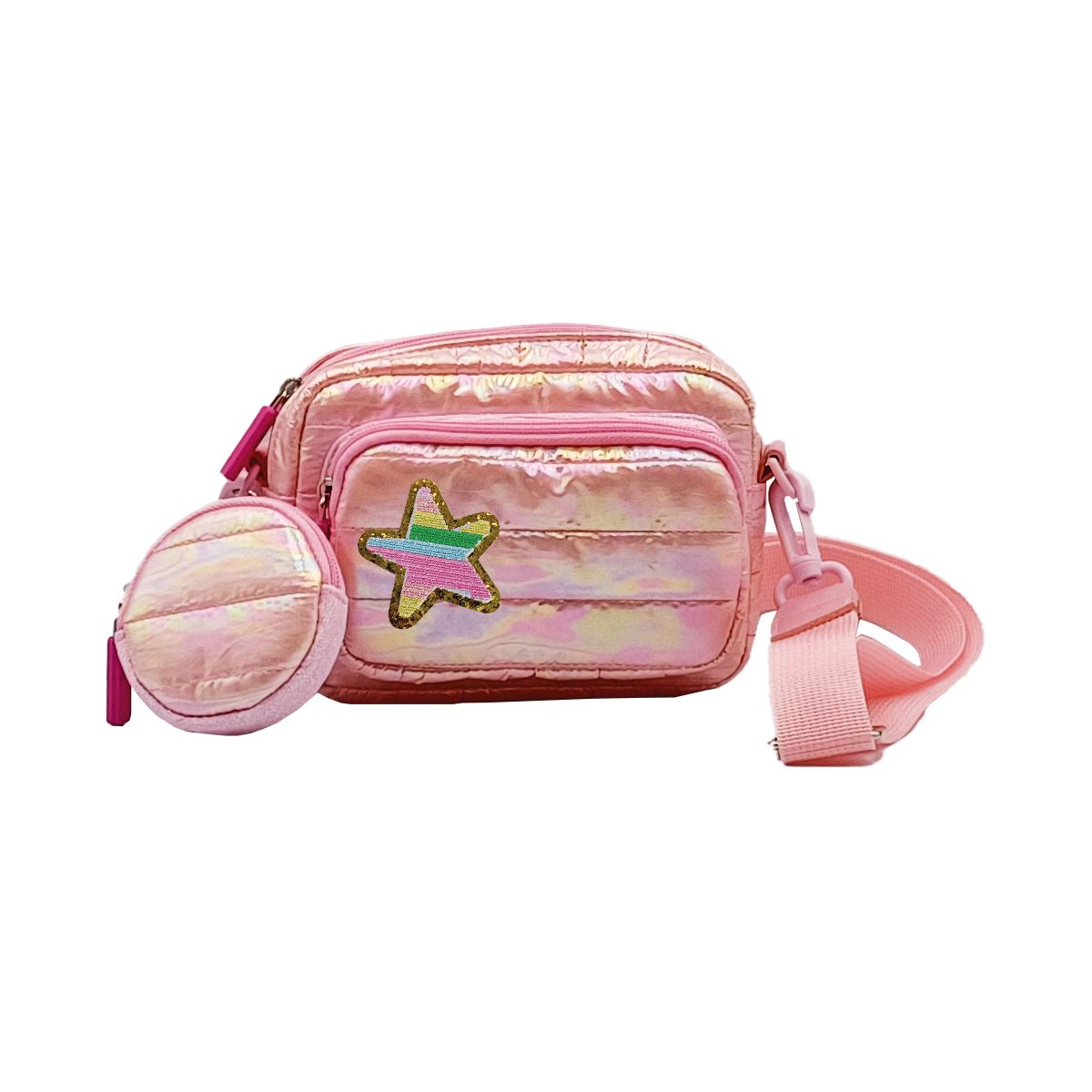 Torebka puffy różowa Stnux (STN8769)