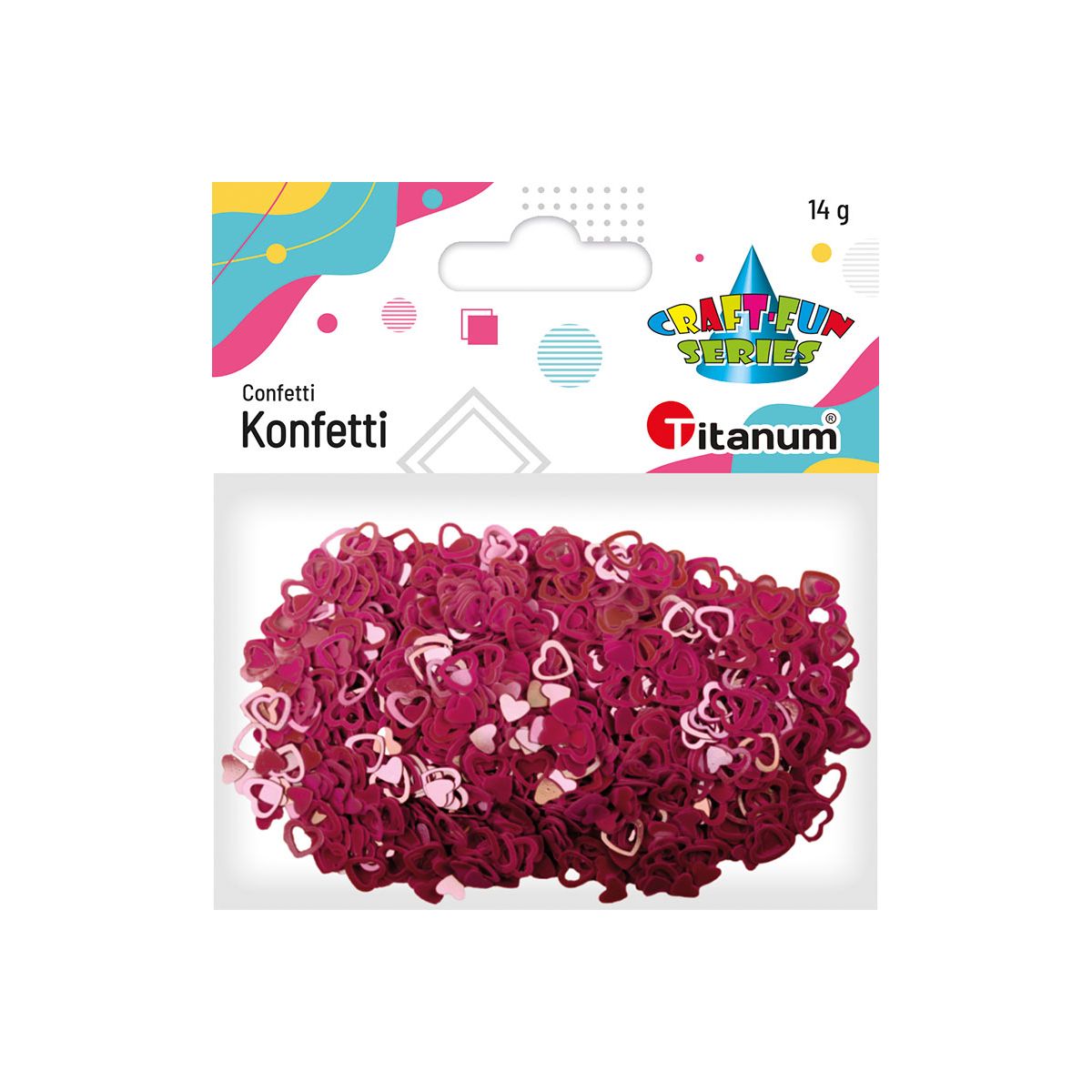 Konfetti Craft-Fun Series Serca Titanum