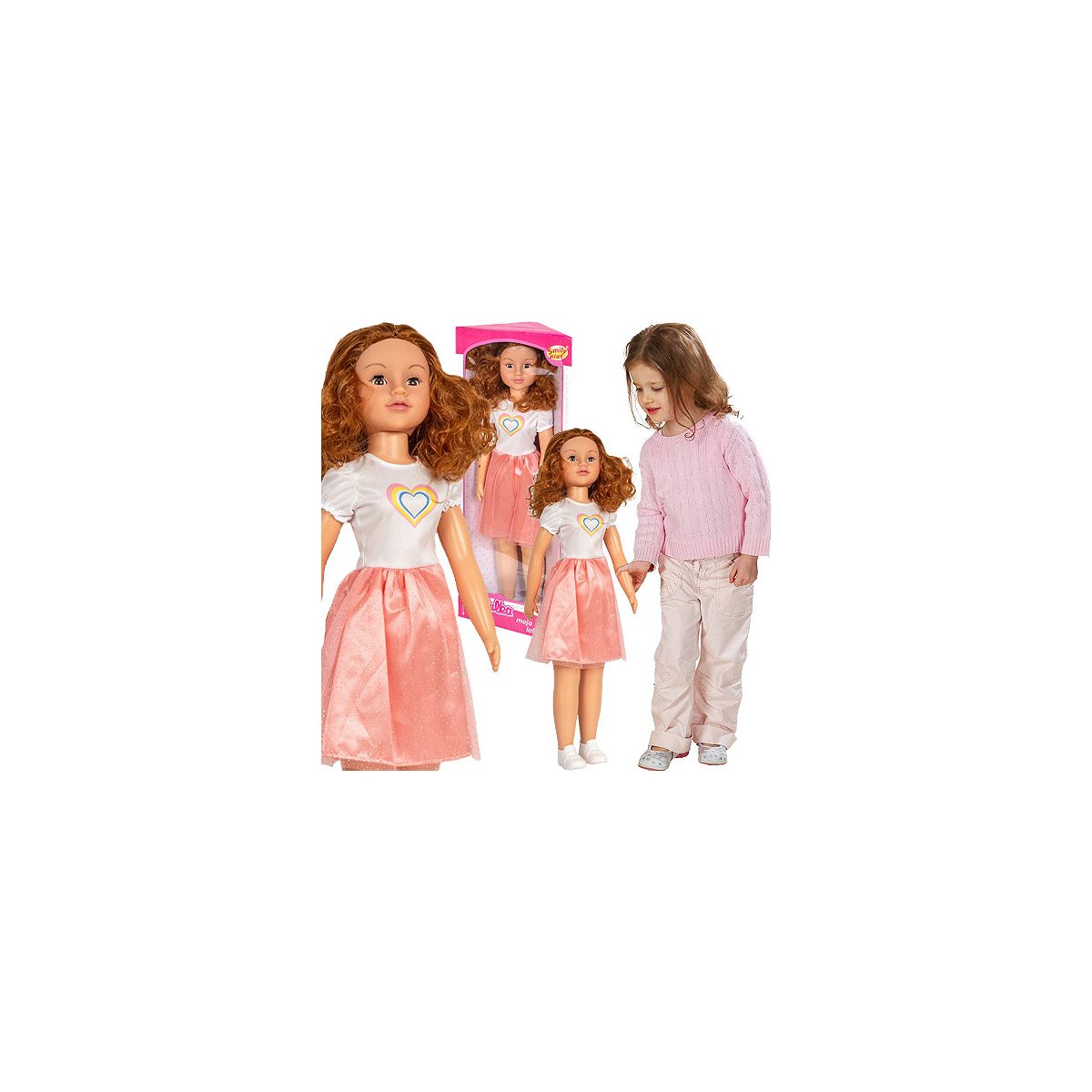 Lalka Smily Play Julia chodząca za rękę [mm:] 800 (SP84972)