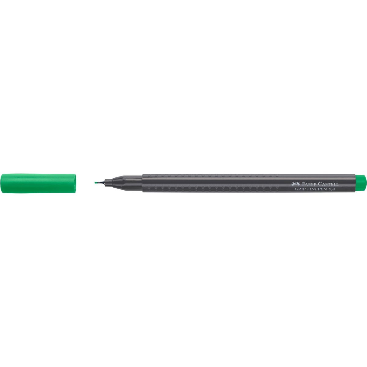 Cienkopis Grip Finepen 0,4 szmaragdowy 0,4mm 1kol. Faber Castell (FC151663)