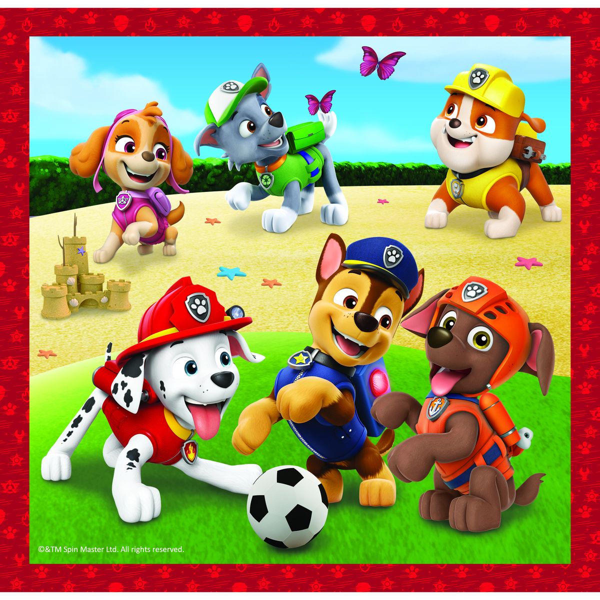 Puzzle Trefl Paw Patrol Wesołe pieski 100 el. (34867)