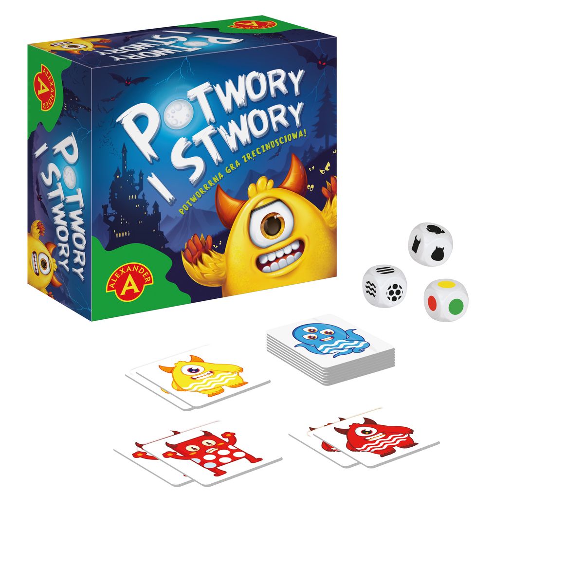 Gra edukacyjna Alexander Potwory i stwory (24357)