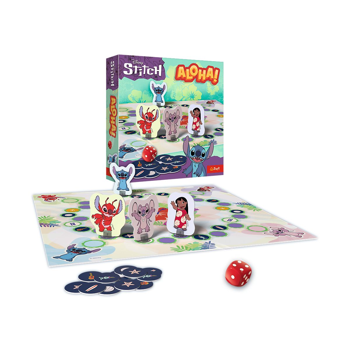 Gra planszowa Stitch Aloha!" Trefl (02657)