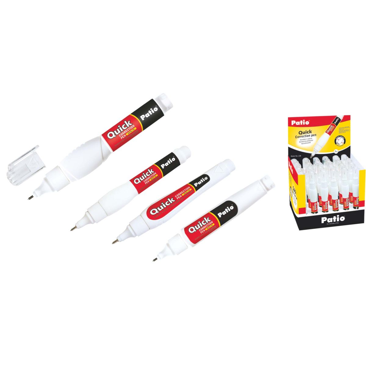 Korektor w długopisie (piórze) 7ml Patio (43184)