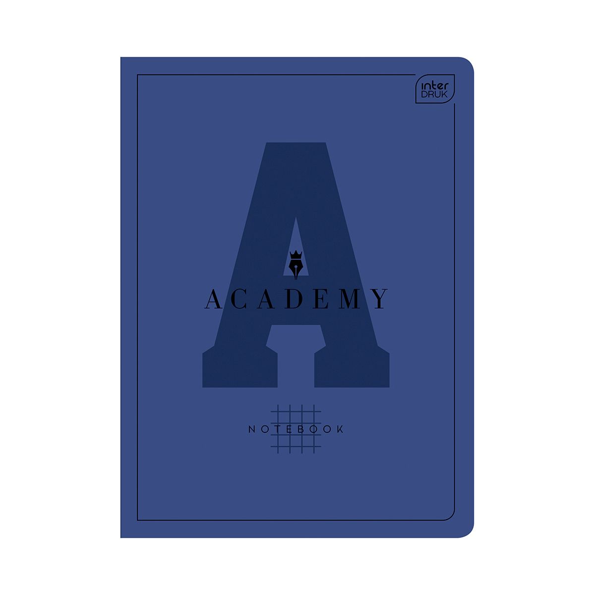 Zeszyt Hybrid Academy A5 60k. 90g krata Interdruk