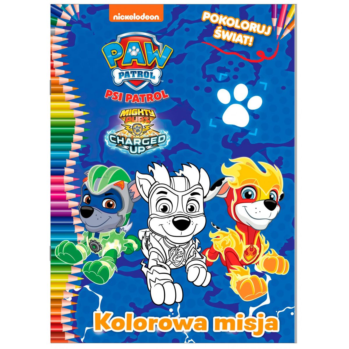 Kolorowanka Bemag Psi Patrol Kolorowa misja