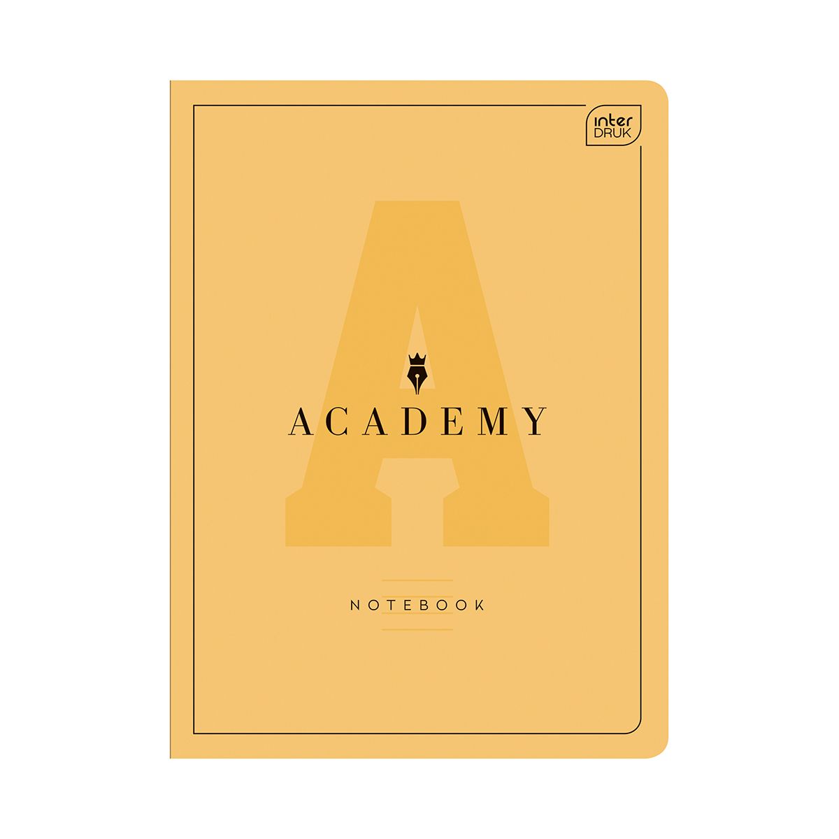 Zeszyt Hybrid Academy A5 60k. 90g linia Interdruk