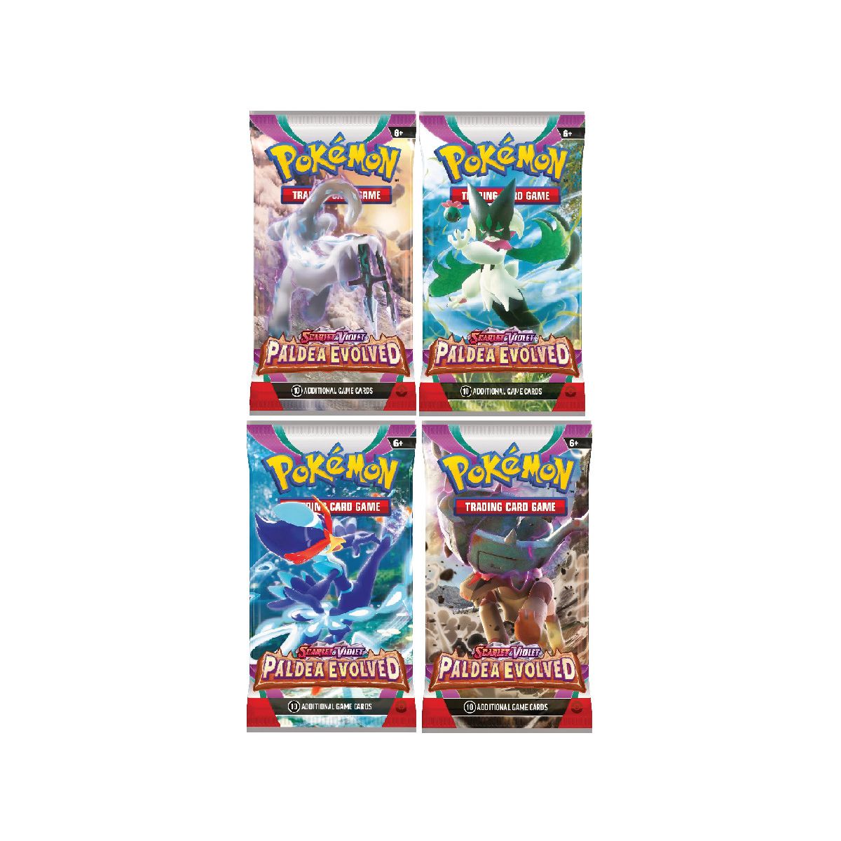 Karty Pokemon TCG: SV 02 Sleeved Boosters	 Rebel