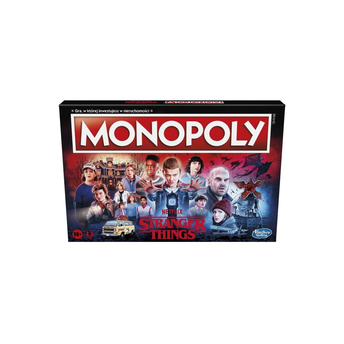 Gra planszowa Hasbro Monopoly Stranger Things (F2544)