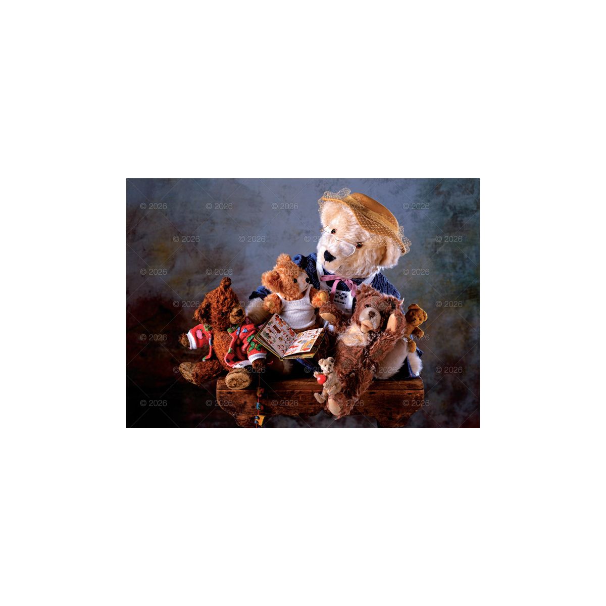 Kalendarz ścienny MISIE rodzinny 280mm x 200mm Lucrum (WL11)