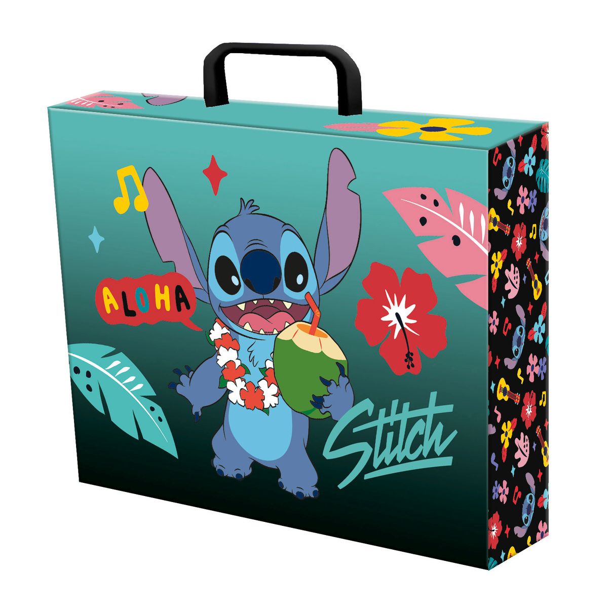 Teczka kartonowa na zatrzask Stitch A4 mix Unipap