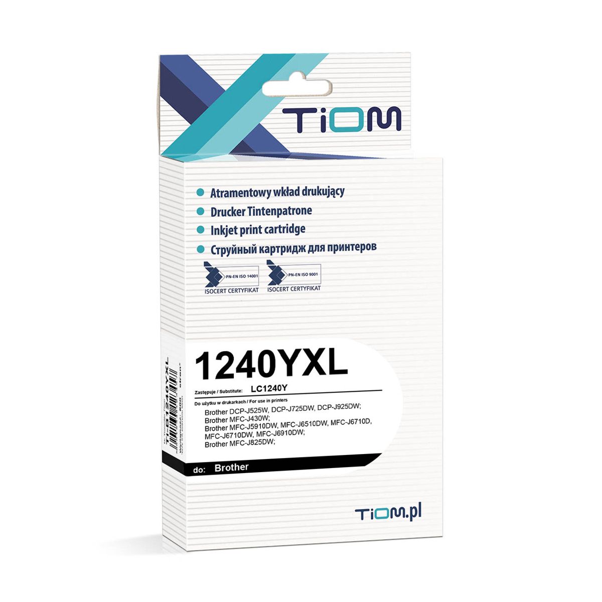 Tusz (cartridge) alternatywny Tiom Brother Lc1240xl Yn (Ti-B1240YXL)