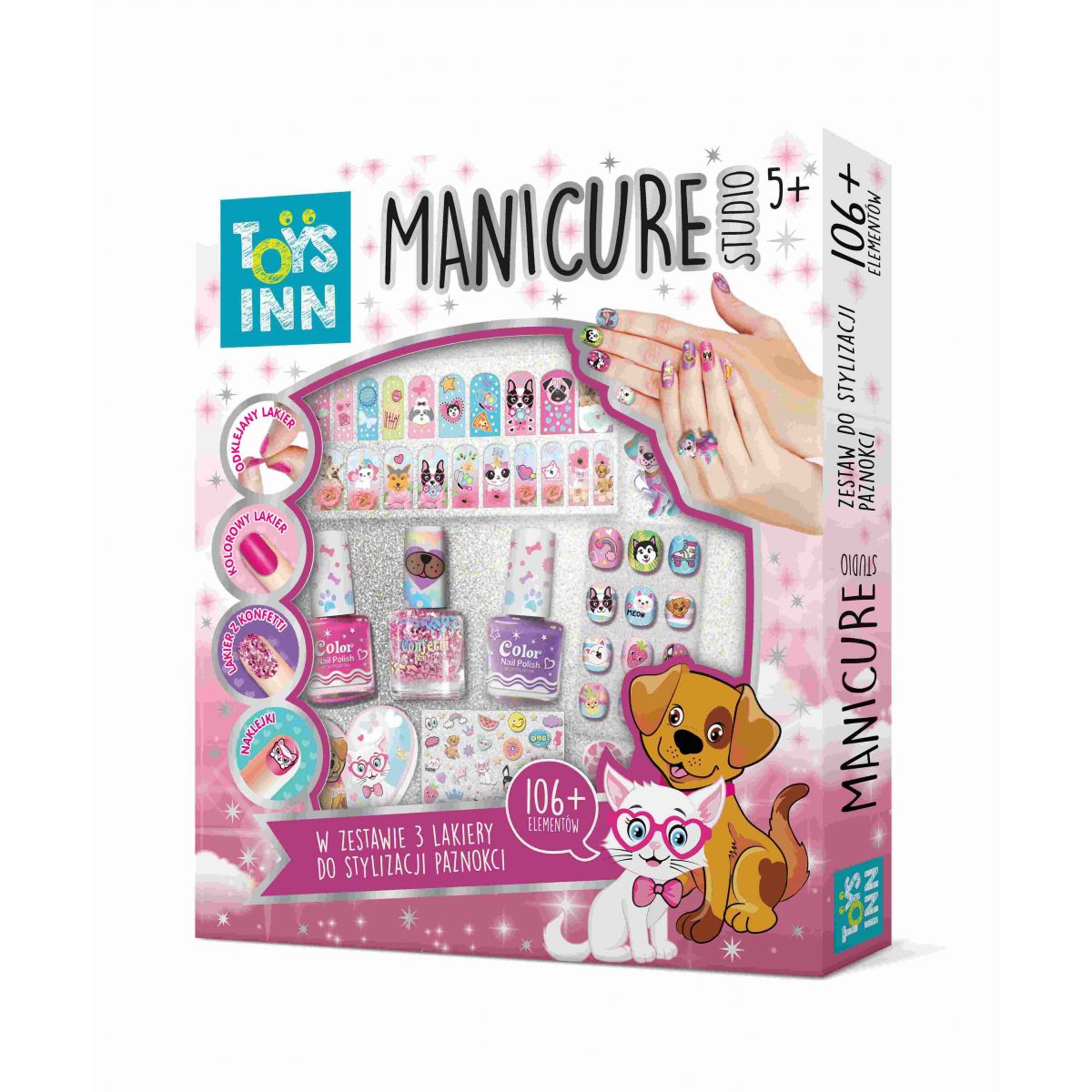 Zestaw piękności Stnux studio manicure Pets (STN7601)