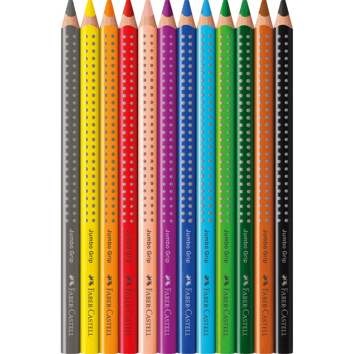 Kredki ołówkowe Faber Castell Jumbo 12 kol. (110912)