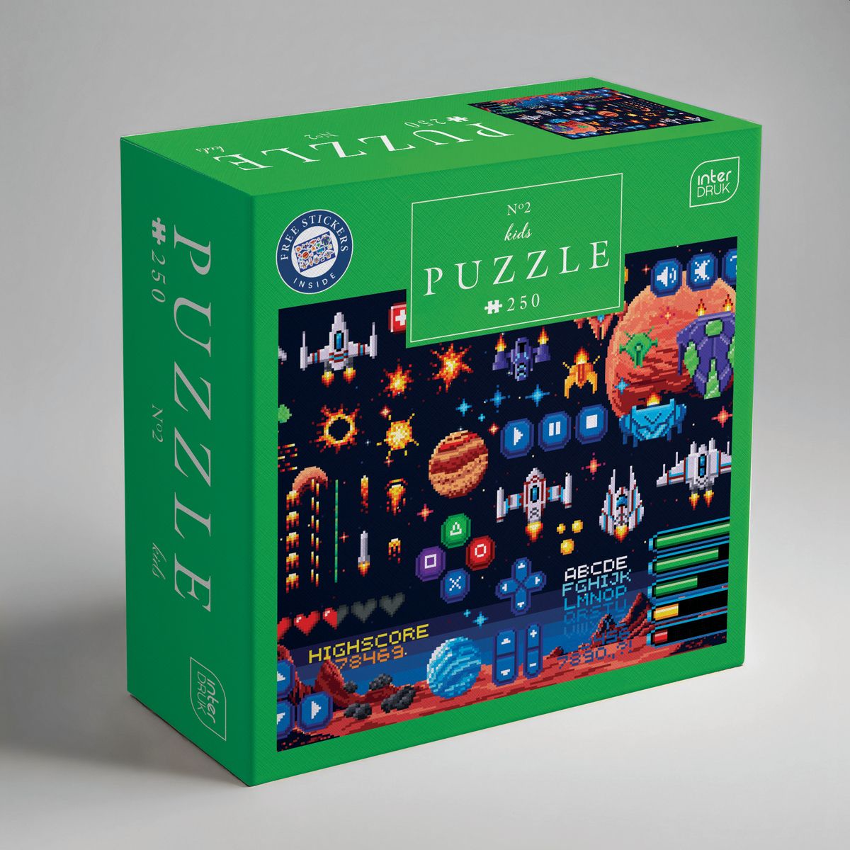 Puzzle KIDS 2 Game 5902277368935 250 el. Interdruk (250 el)