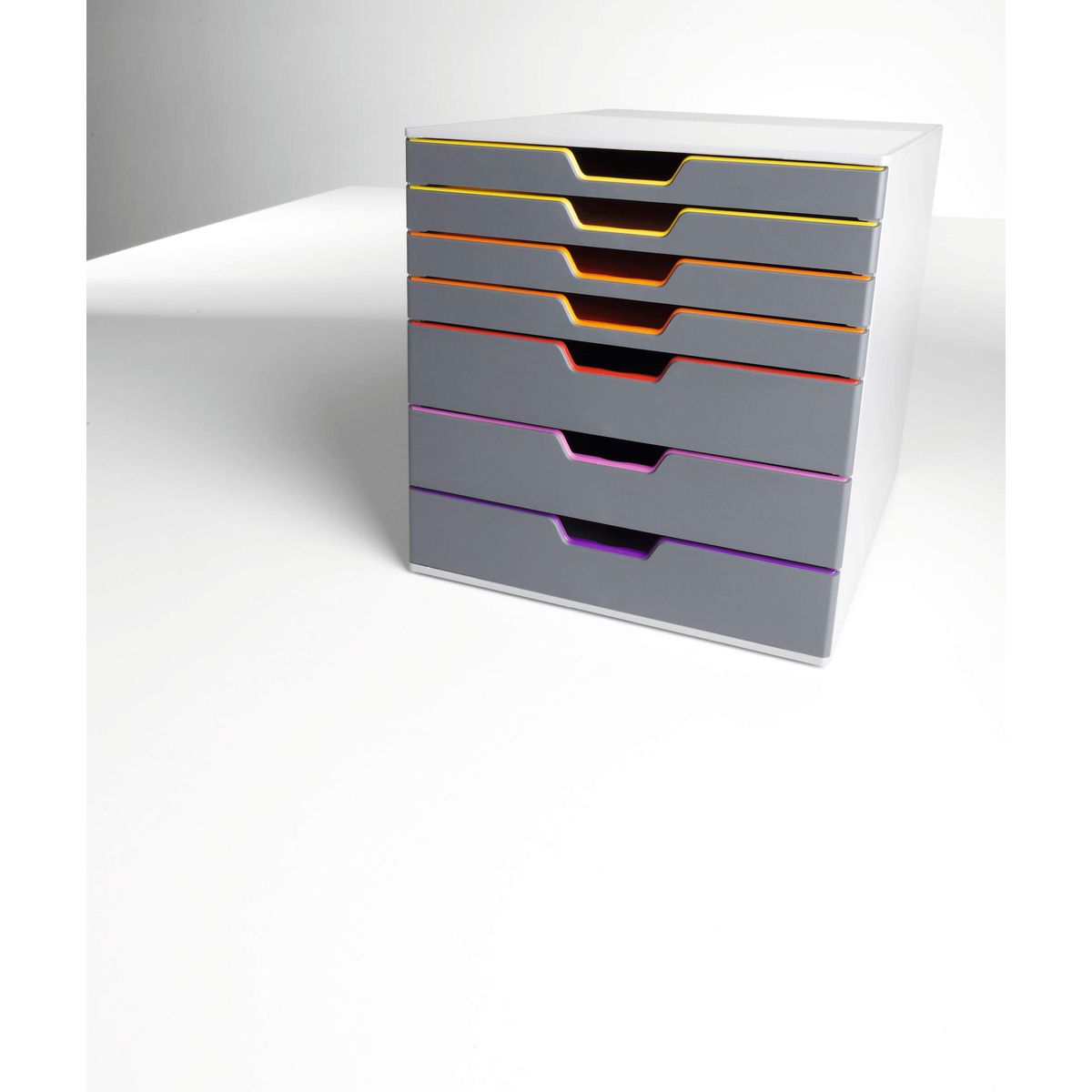 Pojemnik z szufladami Durable szary 5 szuflad (760627)
