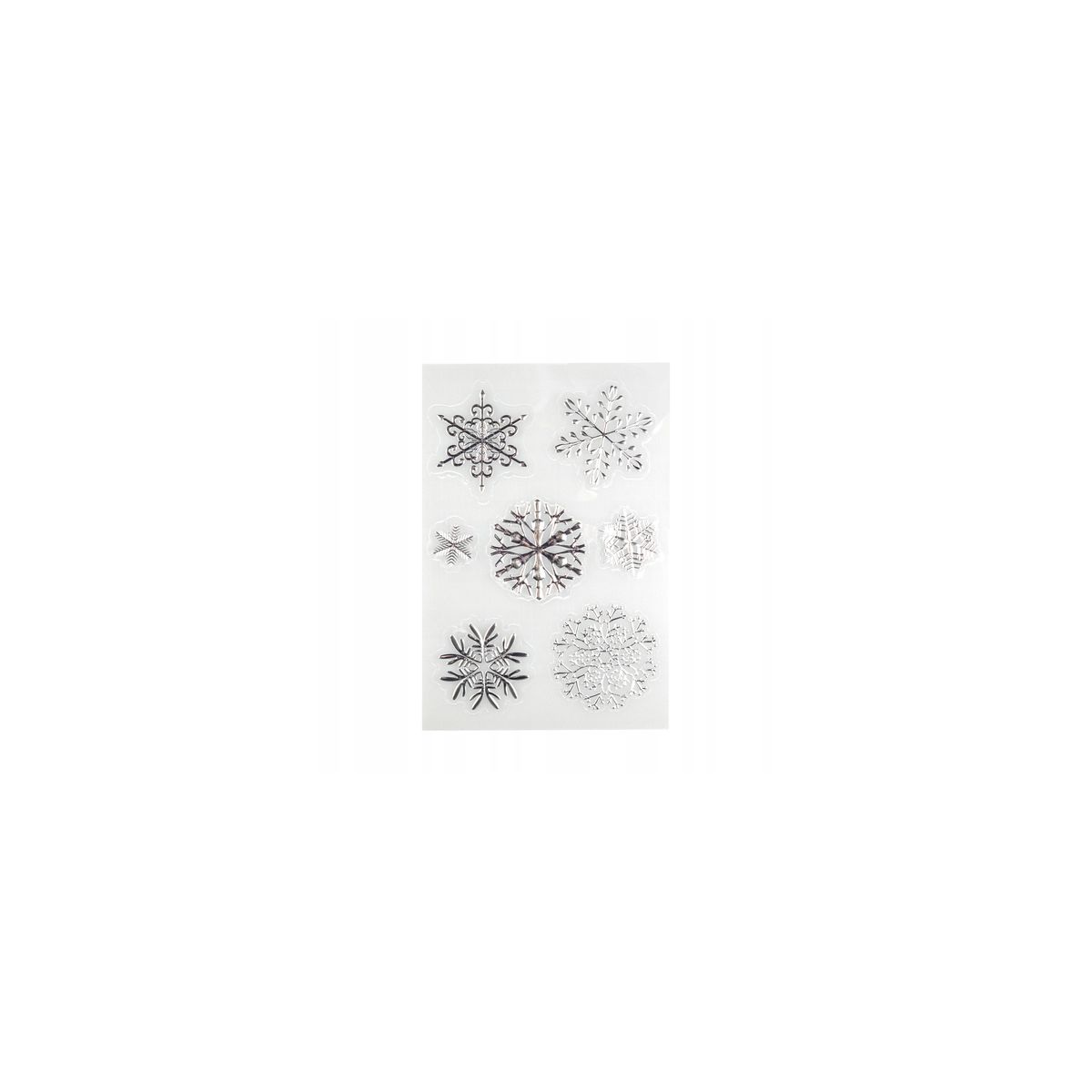 Naklejki świąteczne płatki śniegu Arpex (NR1369)