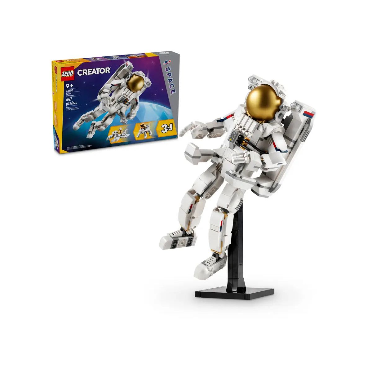 Klocki konstrukcyjne Lego Creator Astronauta (31152)