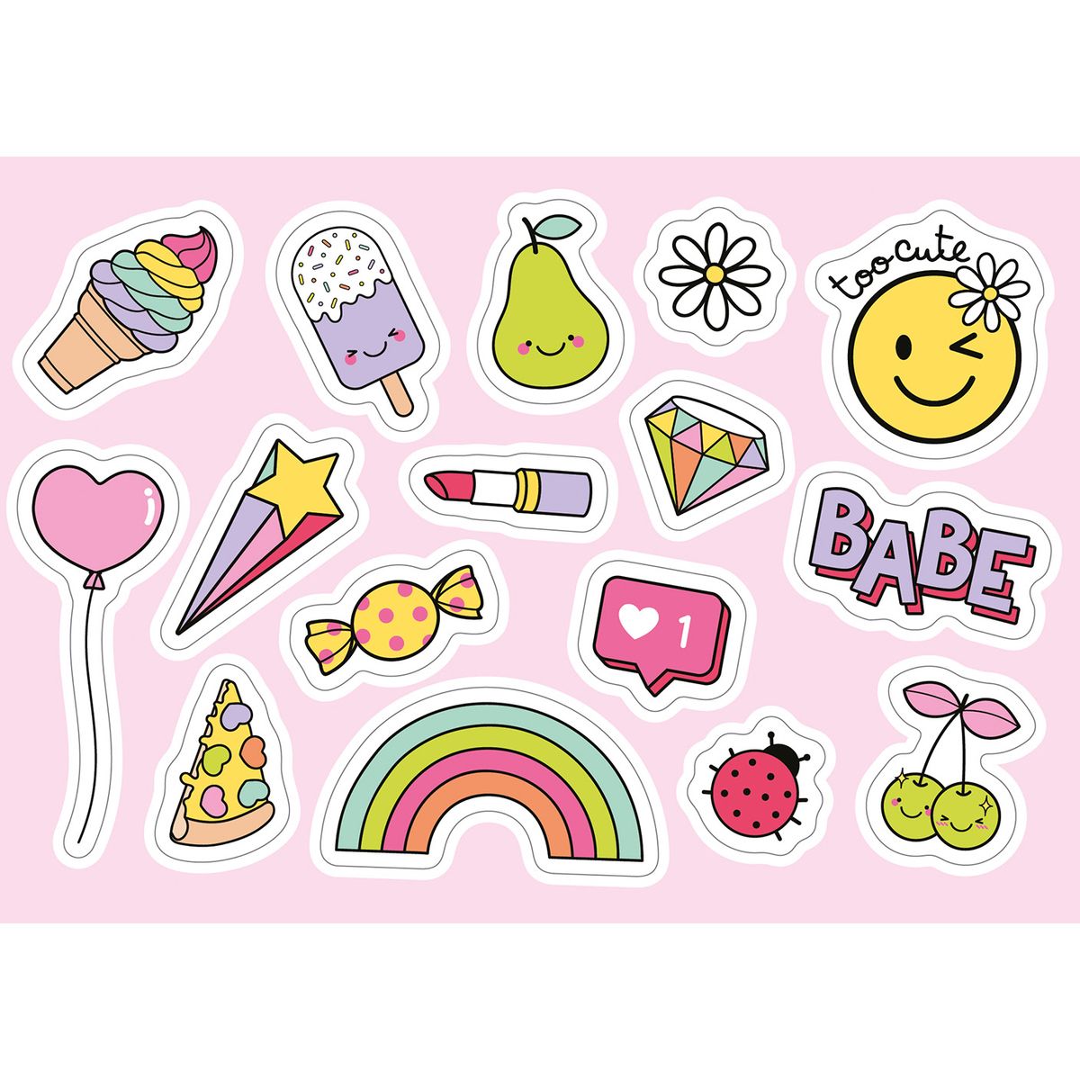 Puzzle KIDS 4 ICONS 5902277368959 250 el. Interdruk (250 el)