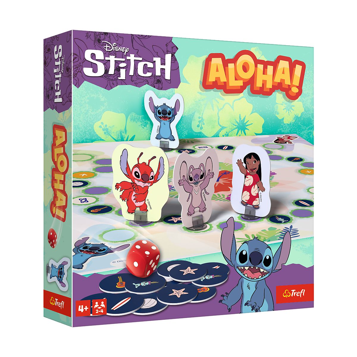 Gra planszowa Stitch Aloha!" Trefl (02657)