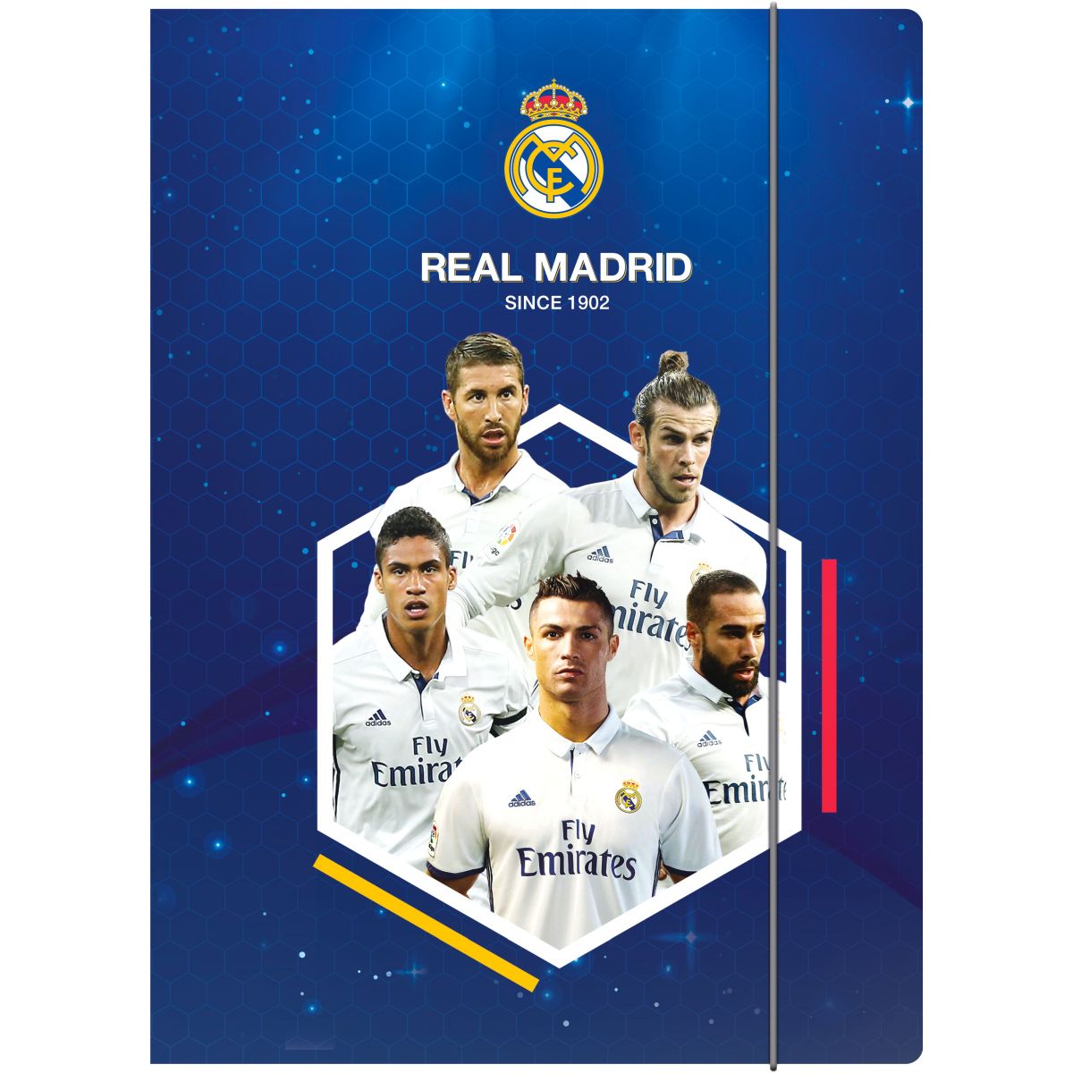 Teczka kartonowa na gumkę REAL MADRID Class (108015005)