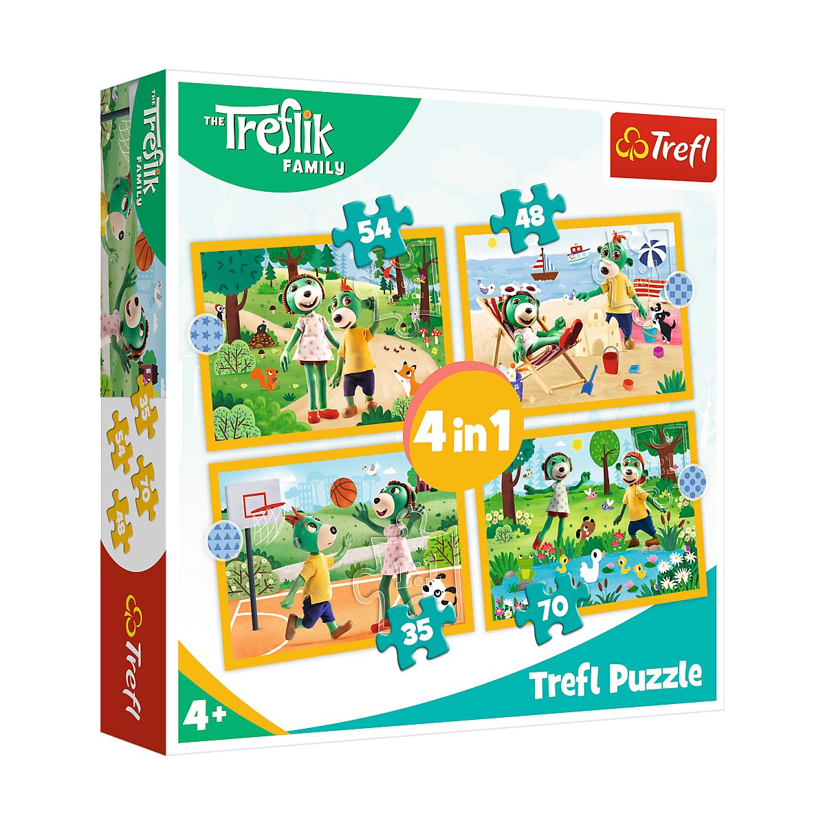 Puzzle Trefl Trefliki na wakacjach (34623)