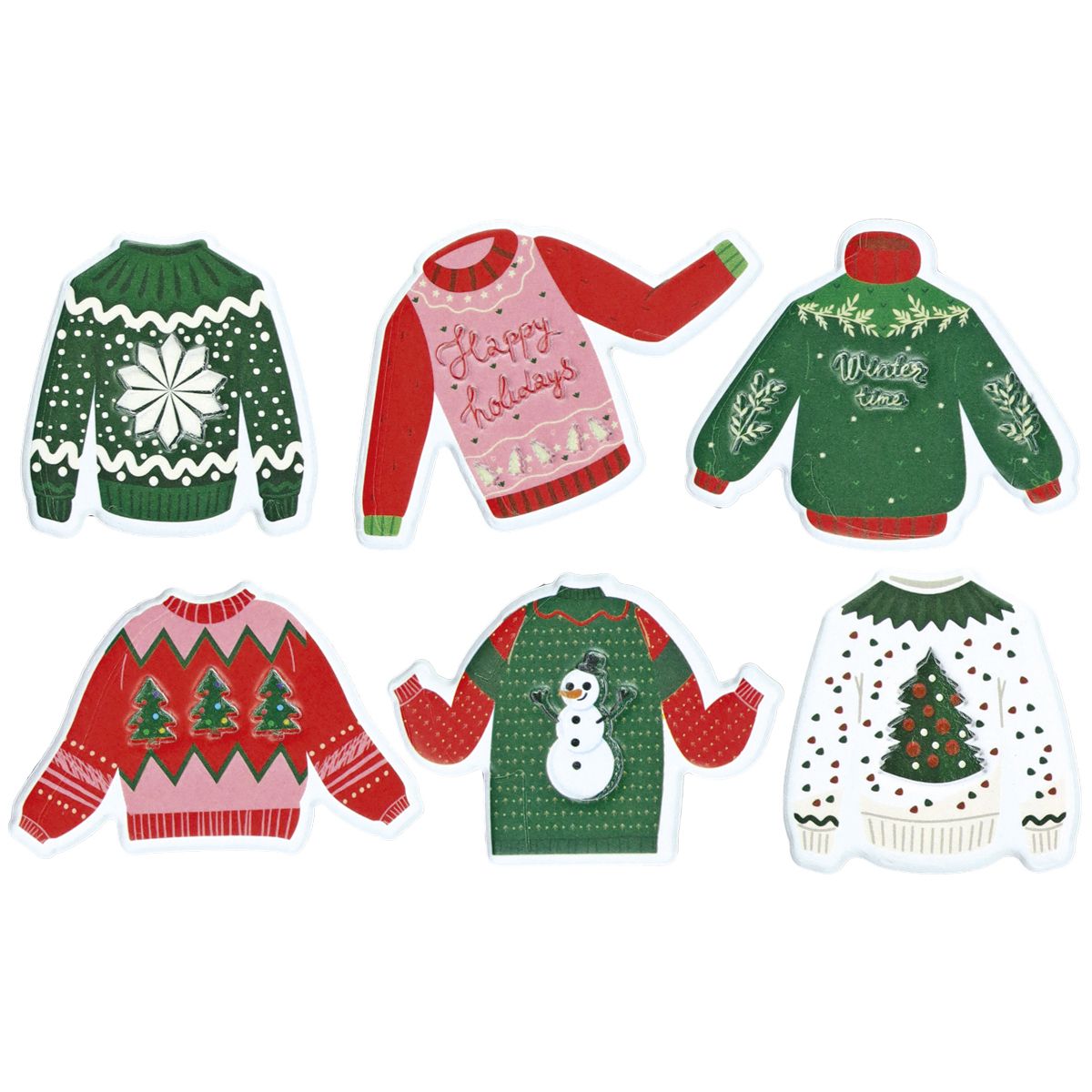 Naklejka (nalepka) Craft-Fun Series świąteczne sweterki Titanum (25CY0424-5)