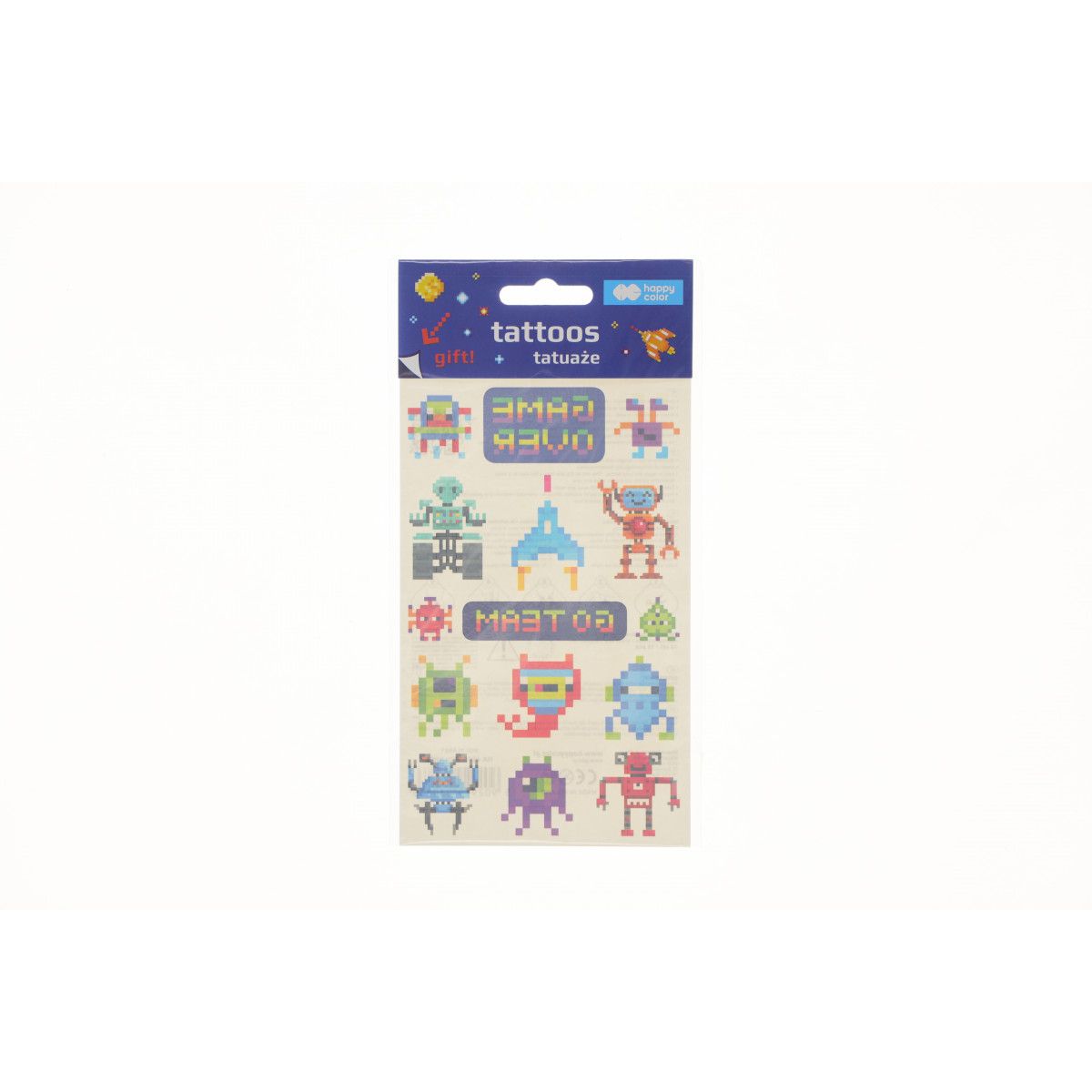 Tatuaż zmywalny Pixi planet Happy Color (HA 4261 1020-KP03)