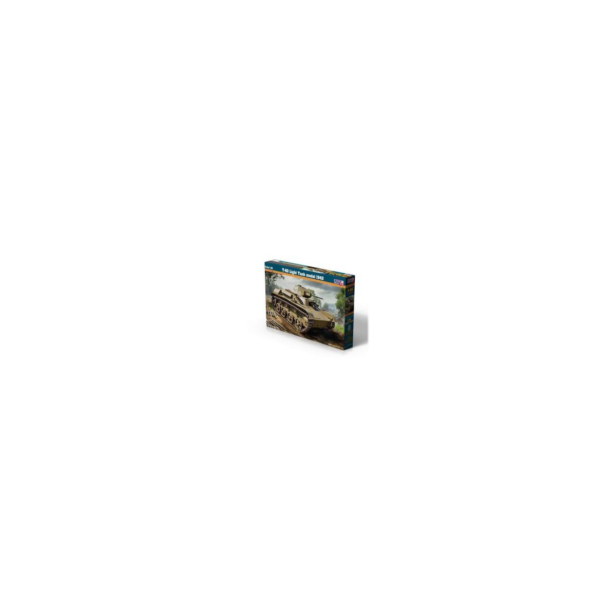 Model do sklejania T-60 Light Tank Model 1942 Mastercraft (E-02)