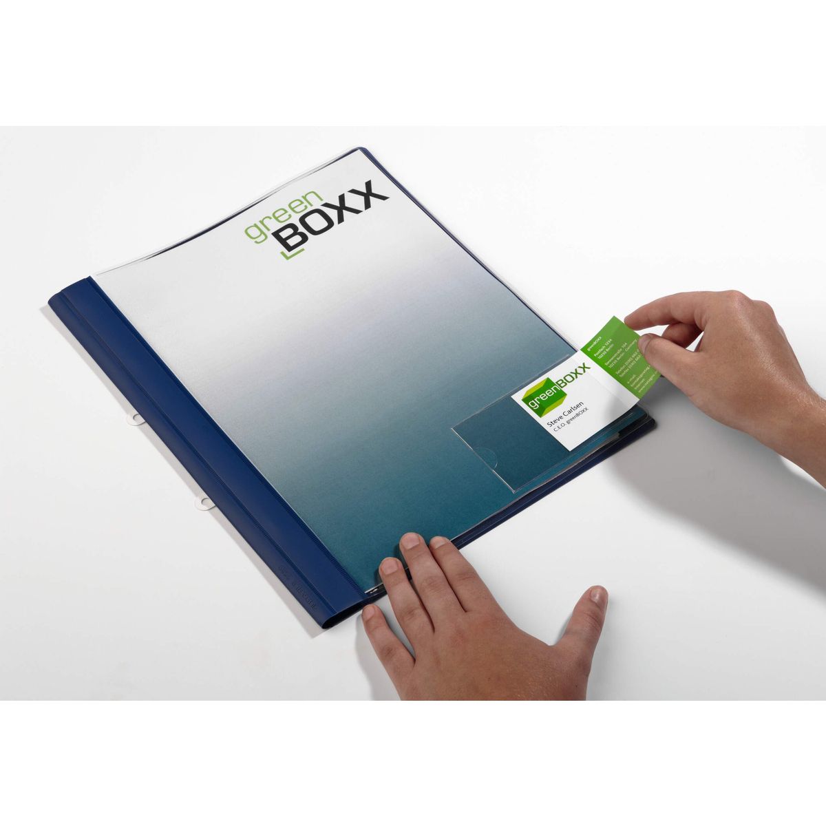 Kieszeń samoprzylepna Durable POCKETFIX&reg; przezroczysty [mm:] 93x62 (8021)