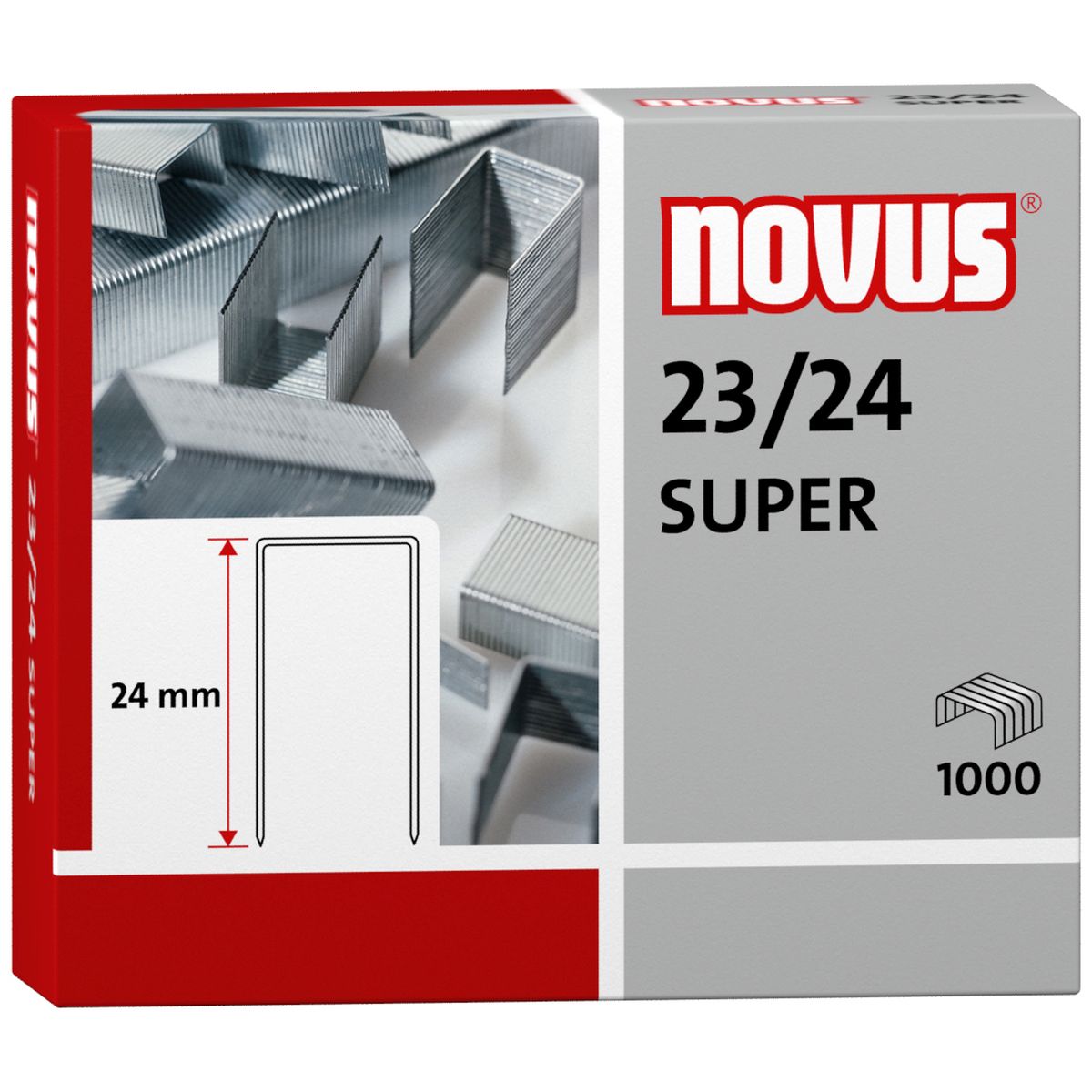 Zszywki 23/24 Novus 1000 szt