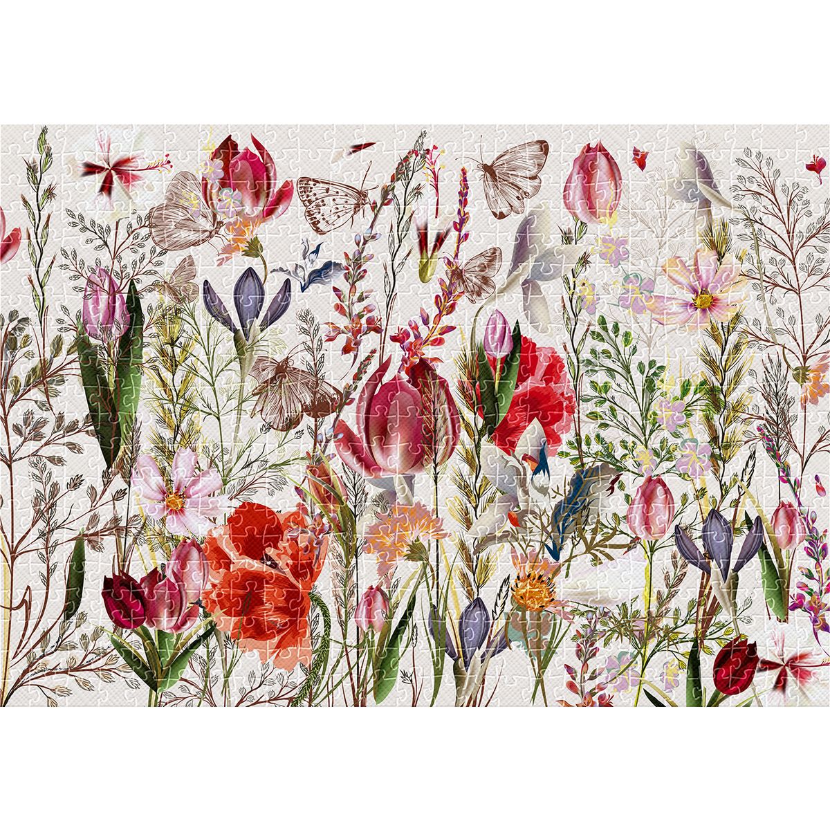 Puzzle FLOWERS 5 PUZZLE 500 500 el. Interdruk (5902277370082)